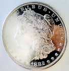 1882 S MORGAN SUPERSTAR DMPL! HUGE MIRRORS! MS+++++UNREAL BEAUTY! WOW NR #64225