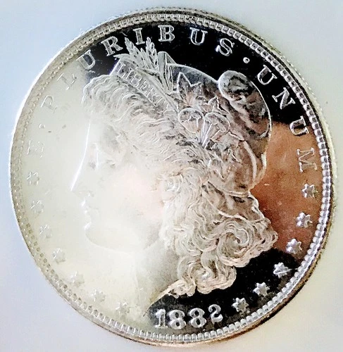 1882 S MORGAN SUPERSTAR DMPL! HUGE MIRRORS! MS+++++UNREAL BEAUTY! WOW NR #64225