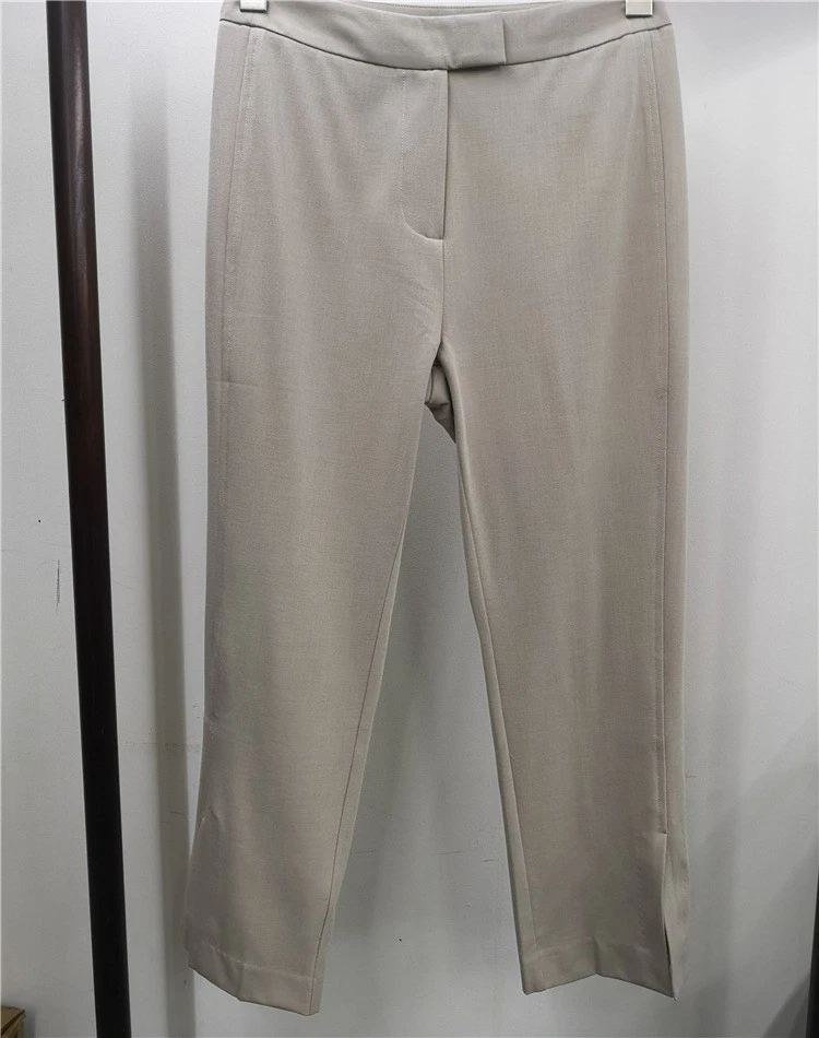 Max Mara Womens Cotton Blended Casual Versatile Fashion Pants - Image 3 of 4