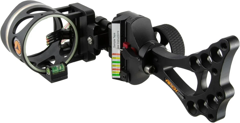 Micro-Adjustable 4 Pin Archery Sight with Picatinny Mount - Versatile & Durable - Image 3 of 4