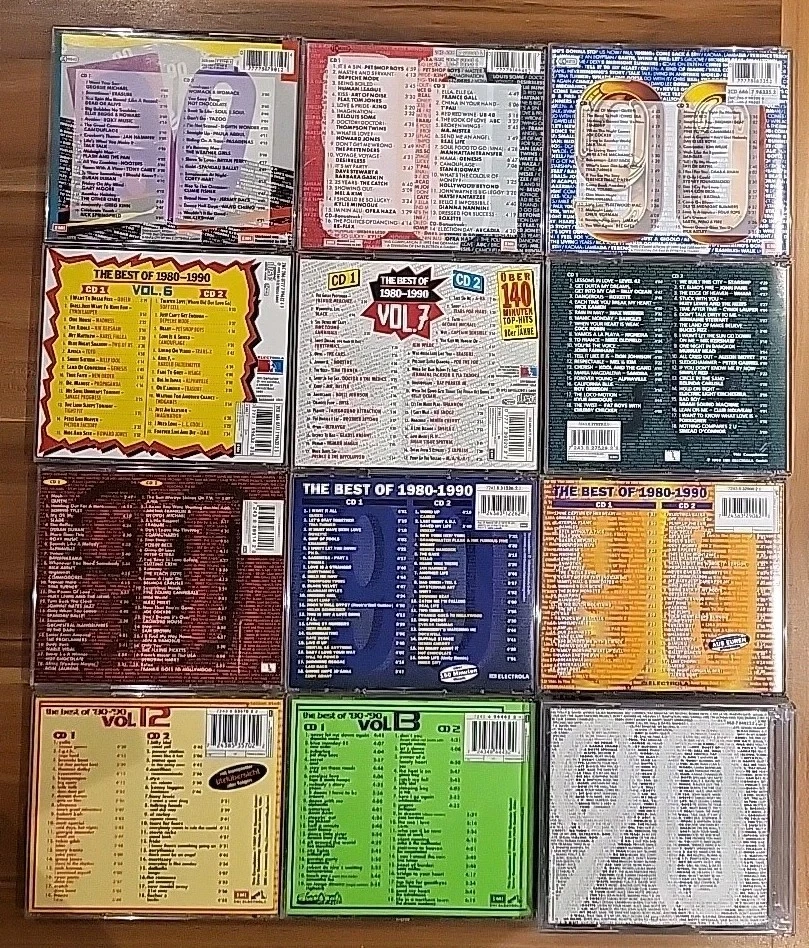 Best of 1980-1990 Vol. 3 / 4 / 5 / 6 / 7 / 8 / 9 / 10 / 11 / 12 / 13 CD 's Top - Bild 2 von 4