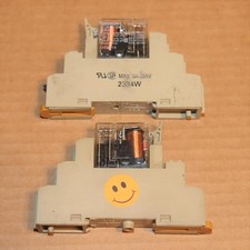 One  OMRON Socket Base P2RF-08-E  &  Relay G2R-2-SN  24VDC Coil