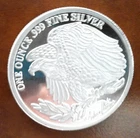 Silver Towne Saint-Gaudens 1OZ SILVER ROUND .999