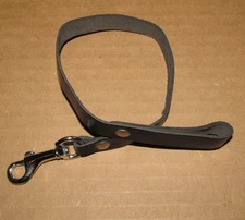 Lot of 5 Victorinox Swiss Army Knife Black Leather Lanyard Leash NEW