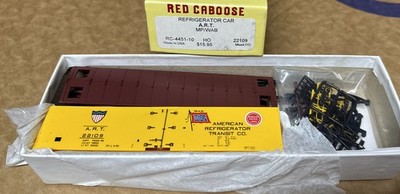 Red Caboose HO Kit #RC-4451-10 Refrigerator Car A. R. T. MP/Wabash 22109 NY