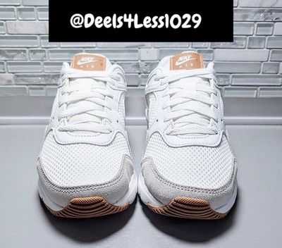 Nike Air Max SC Running Womens Size 7 White Platinum Tint Gum Brown CW4554-108