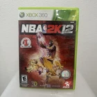 NBA 2K12 Xbox 360 Magic Johnson Cover Manual CIB Tested Working