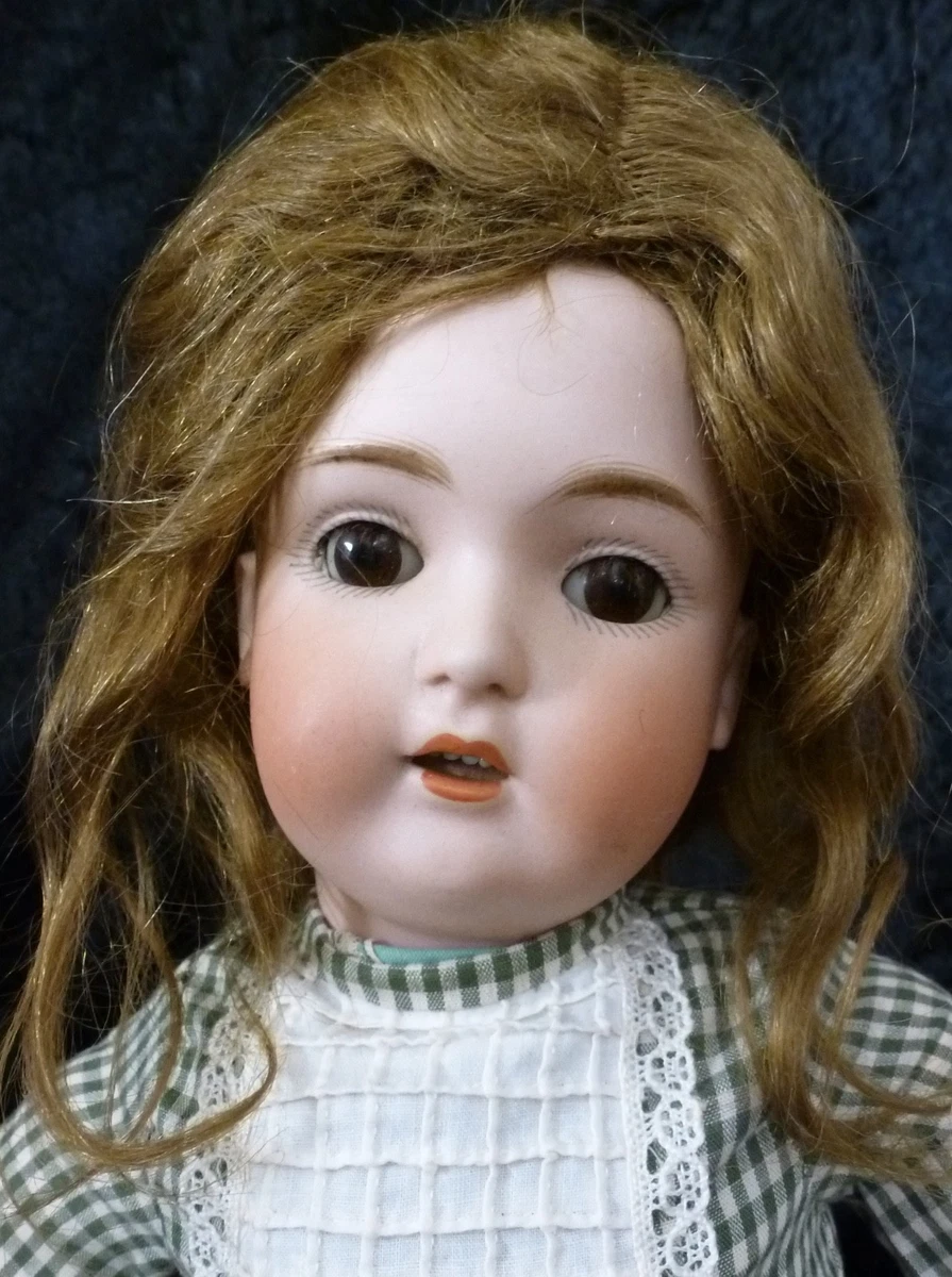 Poupée KESTNER 38 Cm – Reproduction Française, Tête Biscuit Porcelaine