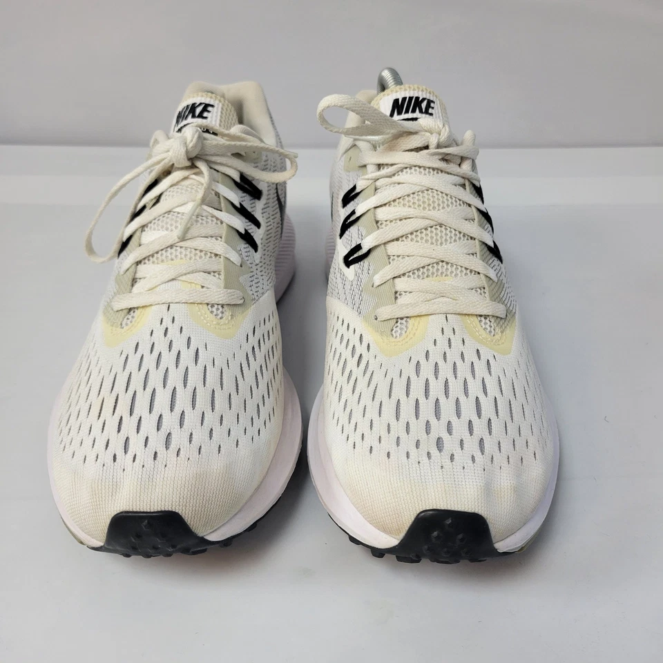 Nike Zoom Winflo 4 Para hombres Zapatos para Correr Blancos Negros Tenis Atléticos Talla 9.5 Foto 2 de 4