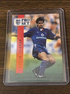 #ad #ad 1990 91 Pro Set Steve Clarke #29 RC B $1.75