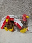 Ty Beanie Babies Turkey Gobbles Lot Of 2 Vintage 1990s Toys