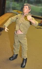 G.I Joe Action Figure Vntg with  Jkt & Pants. Hasbro. Used 12”