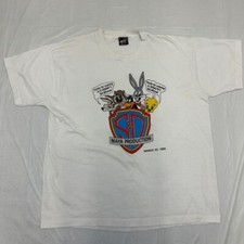 Vintage Looney Tunes T Shirt single stitch Mitzvah BEST FTL 1995 XL