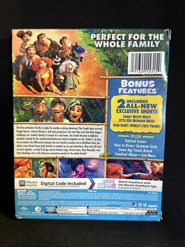 The Croods: A New Age (Blu-ray & DVD, Target Exclusive) Brand New Sealed - Picture 2 of 13