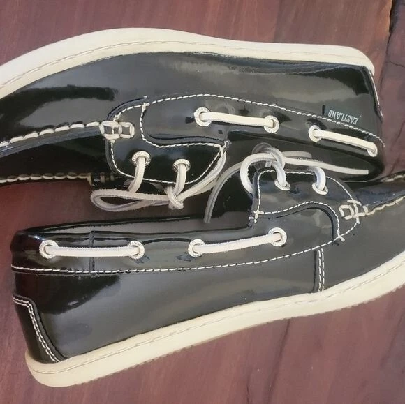Corbata de barco Eastland Rosy negra talla Mocasines 8 Foto 4 de 4
