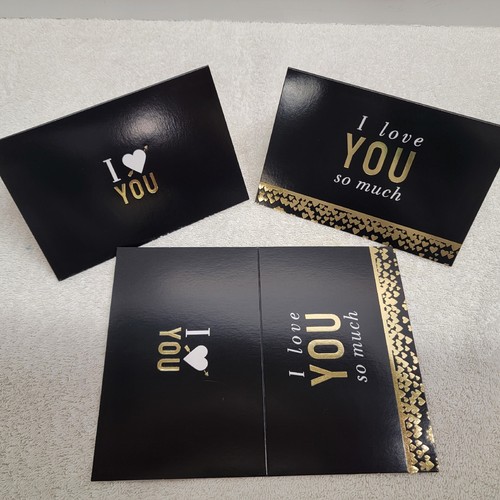 Valentine's Day Heart Greeting Cards 24 W/ ENVELOPES - Blank Inside - 6"x4" Love - Picture 15 of 24
