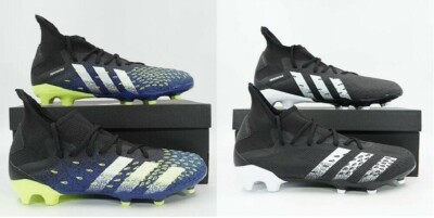 Adidas Predator Freak .3 White Black Blue Soccer Football Cleats FY0610  FY1030 | eBay