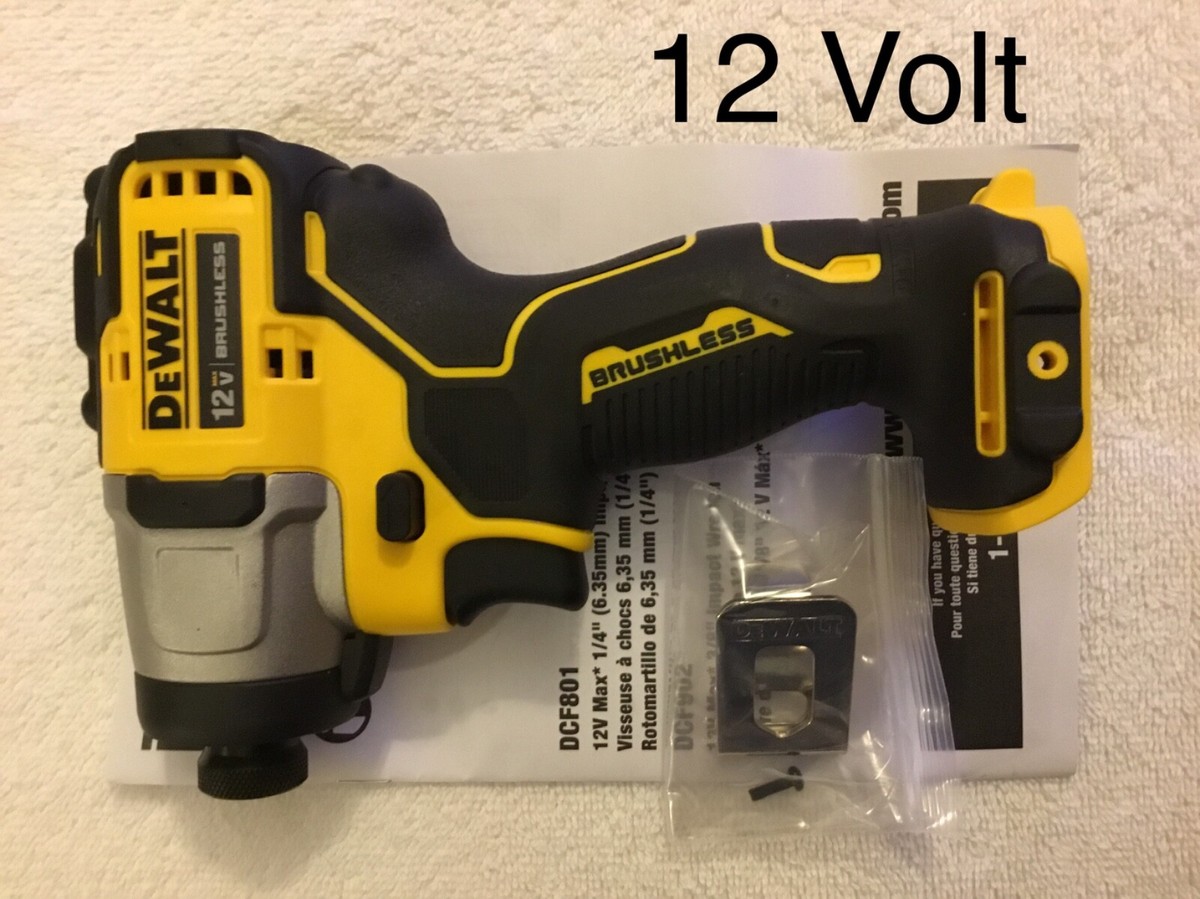 New Dewalt Xtreme DCF801B 12V Max 1/4