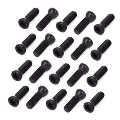 20pcs Insert Torx Screw for Carbide Inserts Lathe Tool & Screwdriver M3.5*12mm