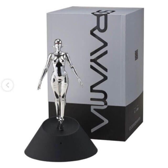 Hajime Sorayama Robot Floating 1/4 Scale Figure SILVER RARE Hajime Sorayama Robot Floating 1/4 Scale Figure SILVER RARE