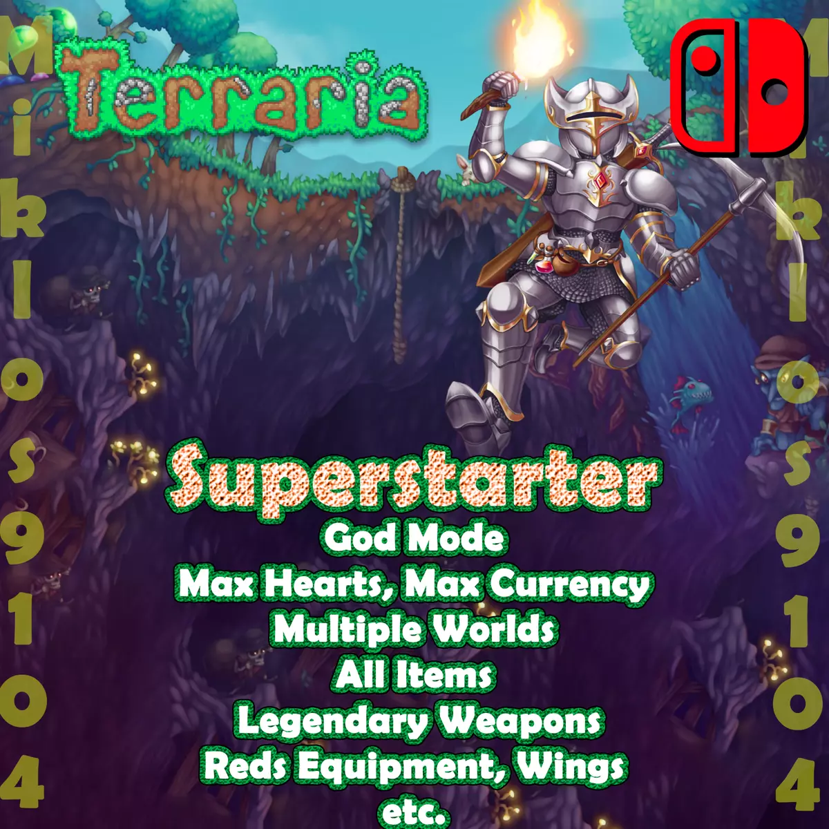 Terraria, 505 Games, Nintendo Switch, 812872017150 