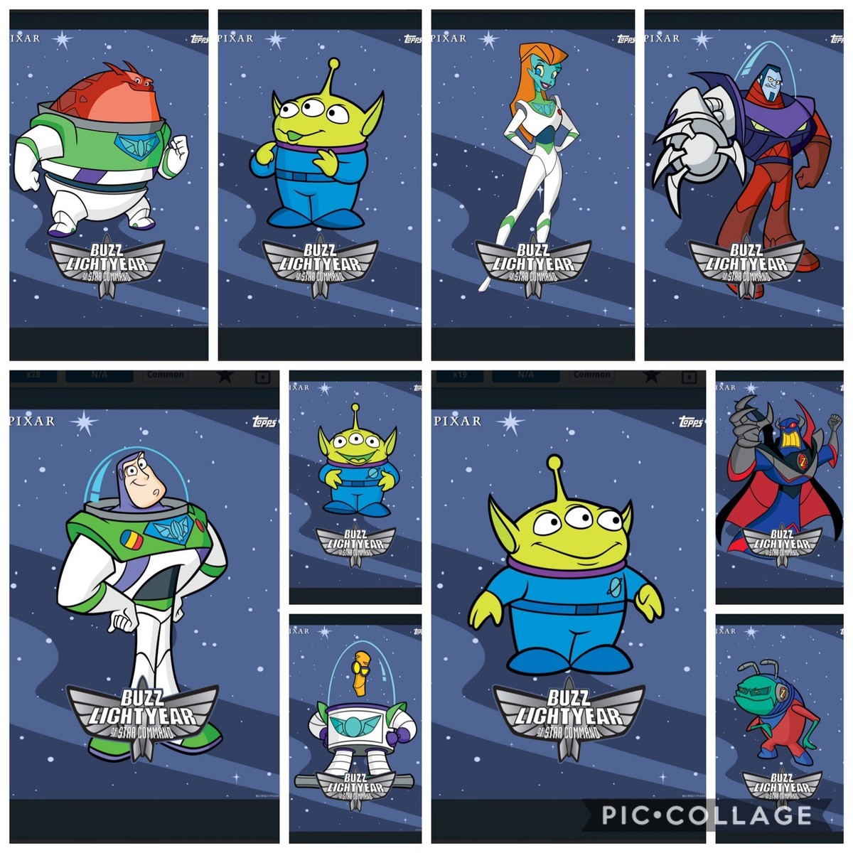 Topps Disney Collect Digital Buzz Star Command Character Standard
