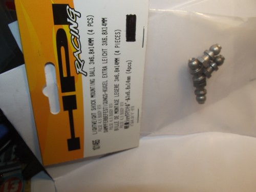HpI Lightweight Shock Mount Ball 3x6.8x14mm Pulse 4.6 Buggy hpi 101465 - Picture 3 of 4