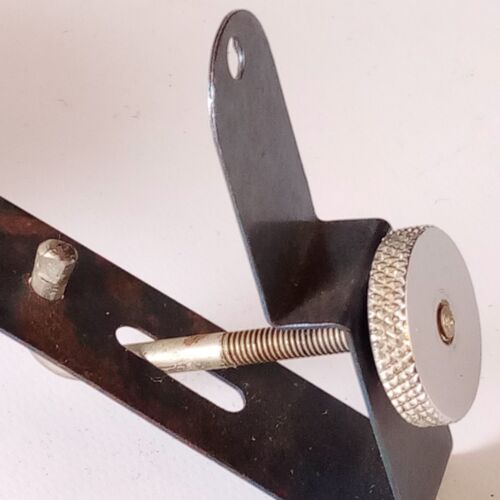 Interne Schalldämpfer Vintage 60s Filz Ton Kontrolle Teile Anzeige Spanner Knopf - Picture 2 of 4