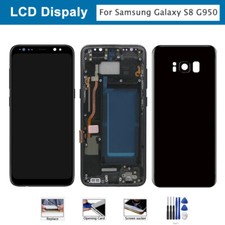 For Samsung Galaxy S8 G950 LCD Dsiplay Touch Screen Digitizer / Back Cover lot