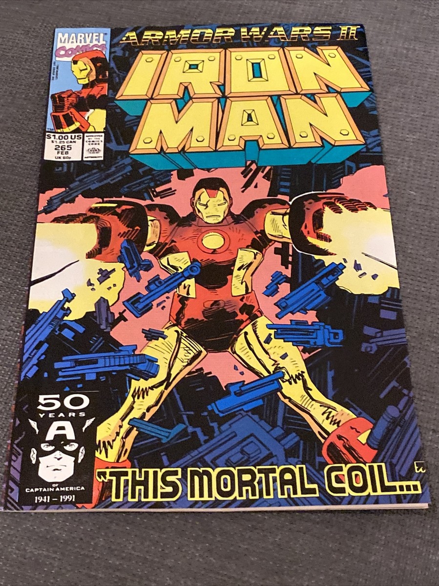 Marvel Comics Iron Man #265! Armor Wars II | eBay