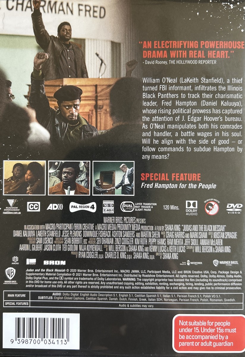Poster Judas And The Black Messiah Subtitles Lakeith Stanfield