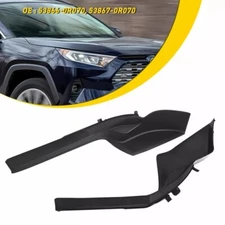 Front Windshield Wiper Side Cowl Extension Trim Cover For 2019-2020 Toyota RAV4