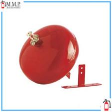 Estintore AUTOMATICO 6 kg A Polvere con manometro per garage completo di staffa