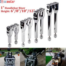 Rialzo manubrio anteriore 6" 8" 10" 12" per barra di bloccaggio Harley Dyna Sportster 1"