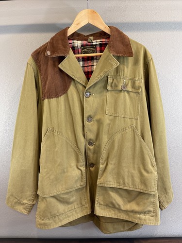 Vtg 50's Bob Allen Canvas Hunting 