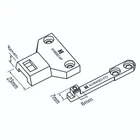 KH669D-NP NEEDLE PLATE + KH669D-FD FEED DOG FOR DW/ADLER 669