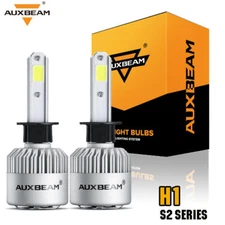AUXBEAM H1 LED Headlight High or Low Beam Bulbs Conversion Kit Super Bright Lamp