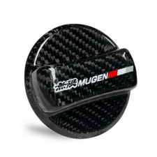 Jdm Racing Mugen Carbon Fiber Gas Fuel Cap Cover For Honda Accord Civic Type R