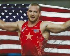 KYLE SNYDER Signed 8 x 10 Photo USA Wrestling Olympics Gold FREE SHIPPING Auto'd