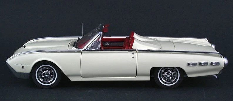 Thunderbird Ford Built Metal Model Race Tbird 1964Hot Rod 1 24Classic18Promo Car - Image 3 of 4