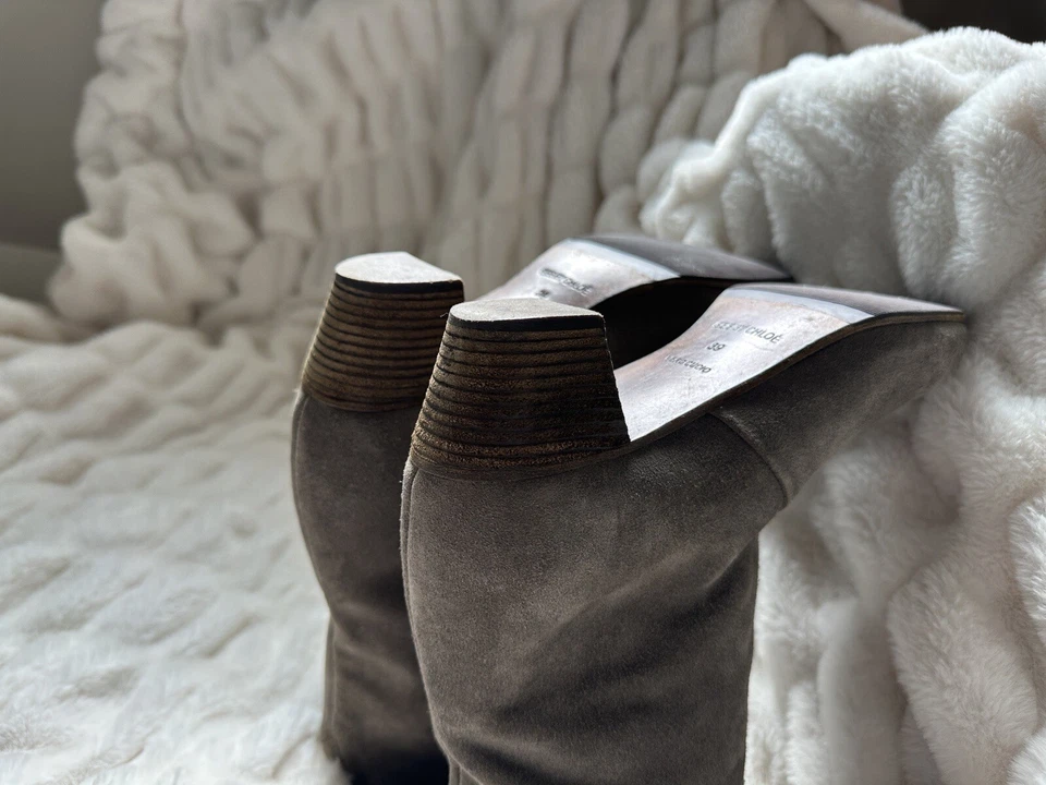 SEE BY CHLOE SUEDE BOOTS Size 39 - Image 3 of 4