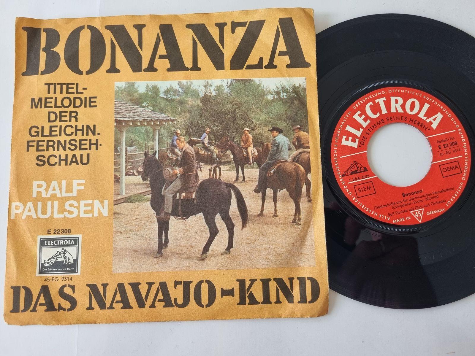 7"" Single Ralf Paulsen - Bonanza Vinyl Germany