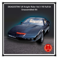 DEAGOSTINI 1/8 Knight Rider Vol.1-110 Full kit Unassembled Kit Japan New
