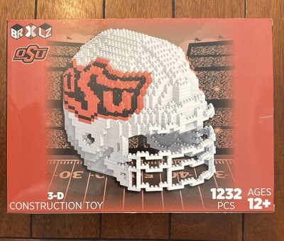 brxlz football helmet FOCO Florida State Seminoles NCAA Give your future Nittany Lions fan a gift theyll love with this Penn State Nittany Lions 3D Mini BRXLZ Helmet Building Blocks BRXLZ model Brxlz Oklahoma State Cowboys 3-D