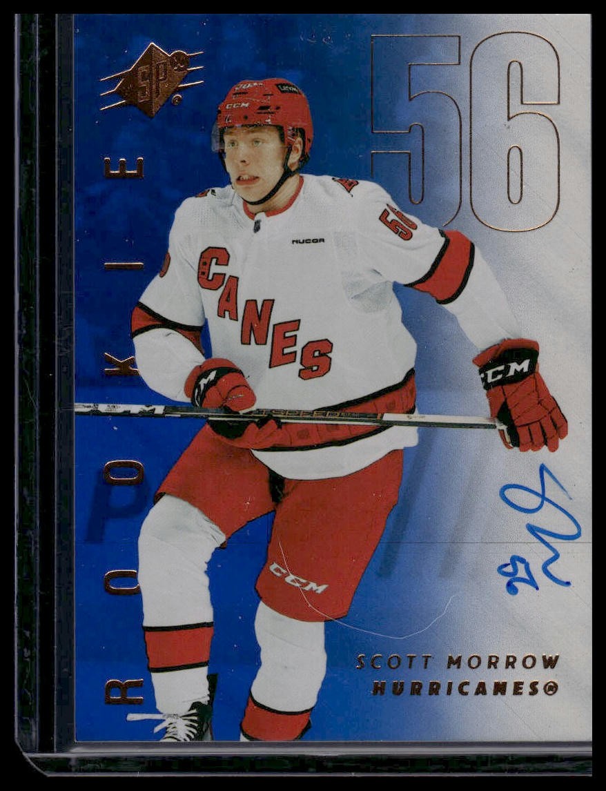 2024-25 SPx #148 Scott Morrow Autographs Blue #/199
