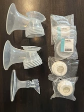 Pumpables Liquid Shield System Breast Pump Flanges Insert Accessory Parts Kit