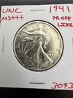 1941 Walking Liberty Half Dollar Uncirculated Silver **No Reserve**