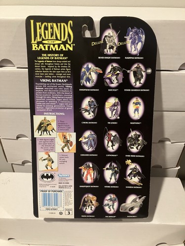 1994/95 KENNER LEGENDS OF BATMAN 4 FIGURES MOSC Egyptian 2 Pack Catwoman! - Picture 10 of 10