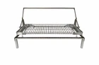 Stainless Steel Charcoal BBQ Cooking Grill with Flip Function Rack Grate