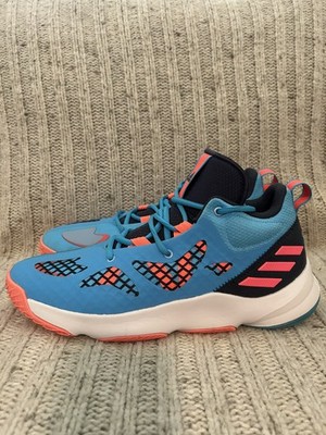 adidas Pro N3XT 2021 Sky Rush Turbo Blue Navy Coral Mid Top GY2876 Sneaker 10.5